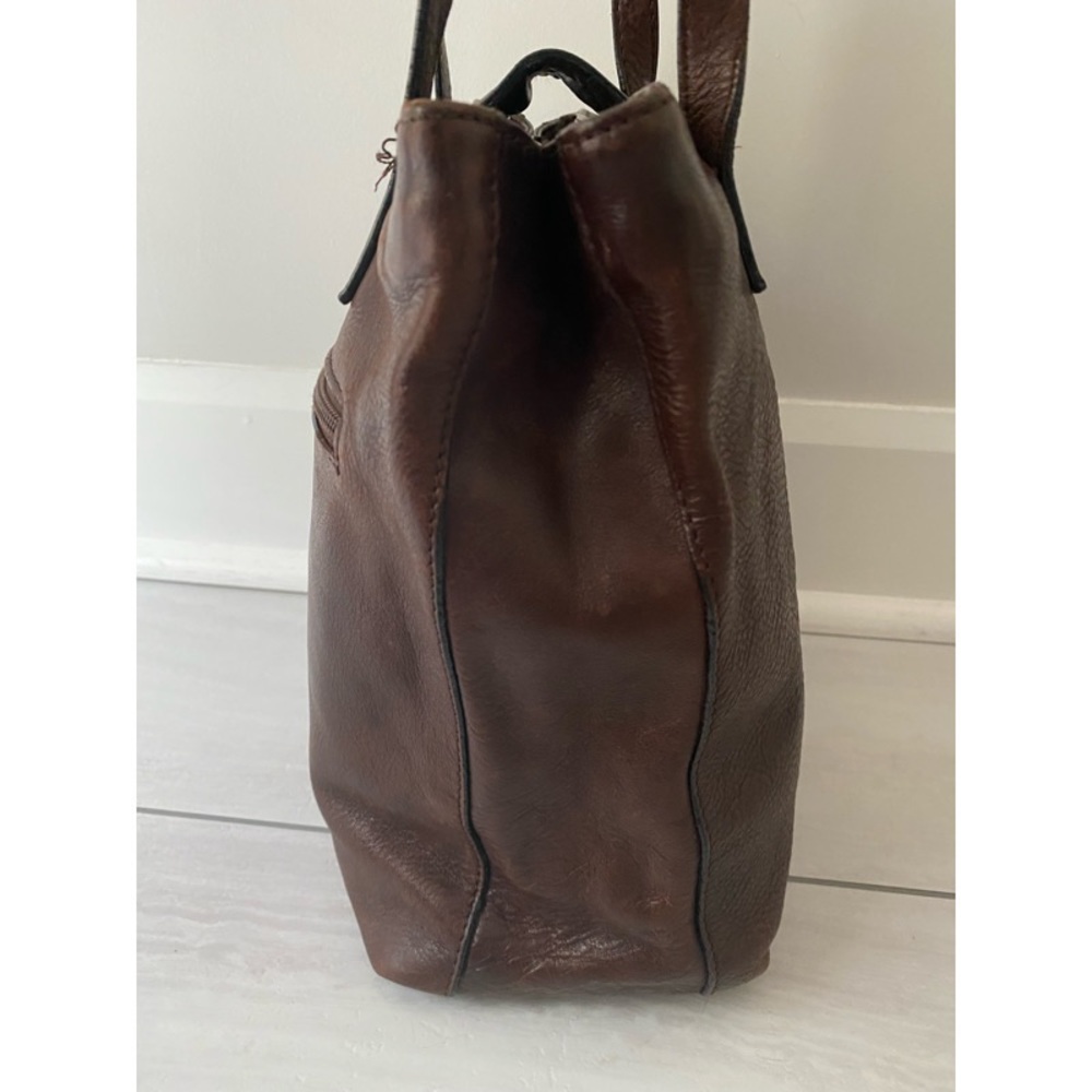 ALDO VINTAGE 90s genuine leather brown purse bag - Picture 9 of 15